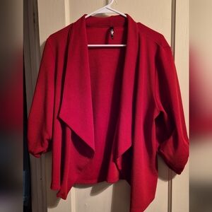 Elegant Red Women's Sweater